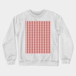 Southern Red Gingham Crewneck Sweatshirt